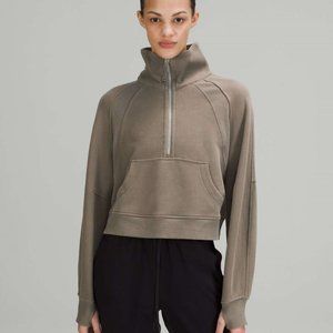 Lululemon Scuba Oversized Funnel Neck Half Zip